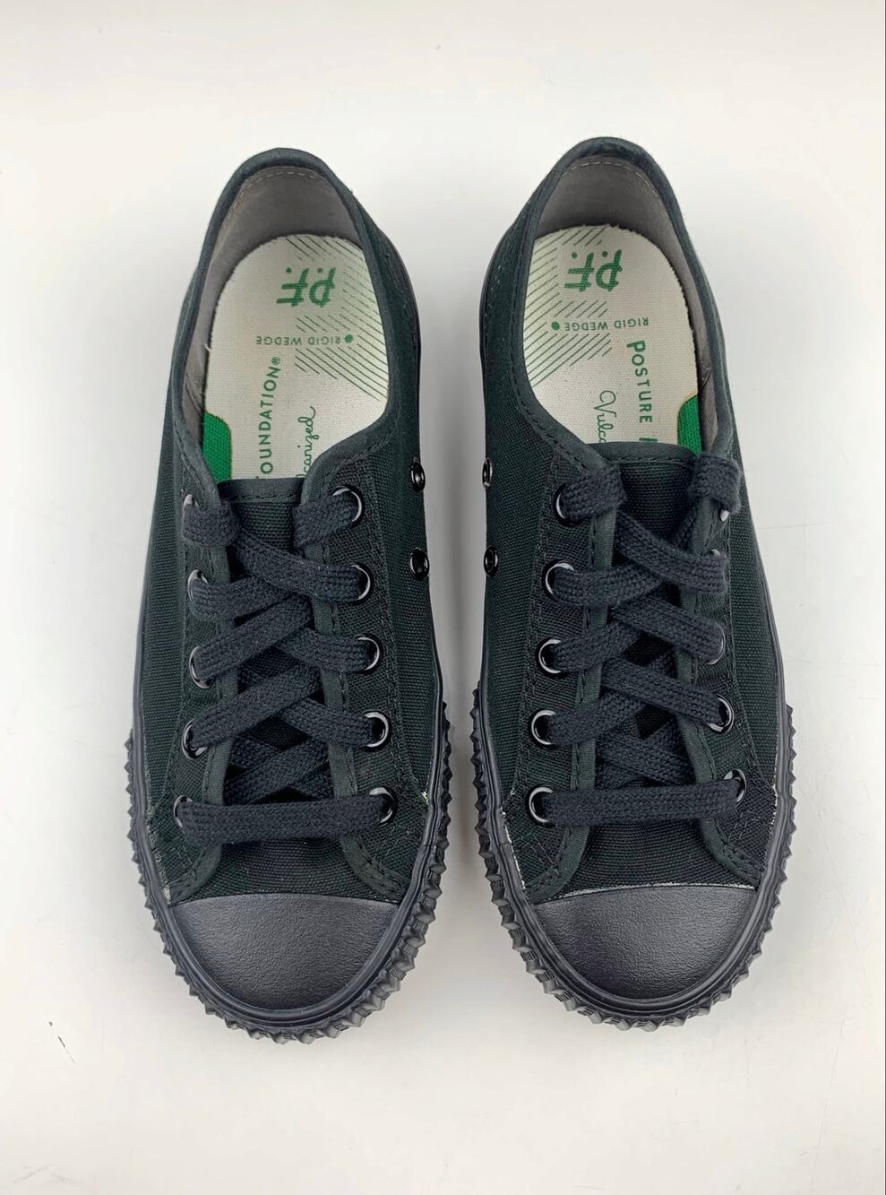 PF Flyers Center Lo 1993 Sneakers Black Canvas Low Top Sandlot Women's 6.5